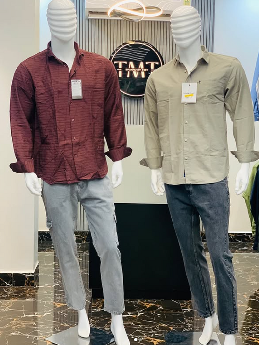 Premium Shirt And Jeans Combo